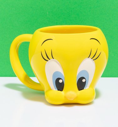 Looney Tunes Tweety Pie Shaped Mug Looney Tunes Tweety Pie Shaped Mug