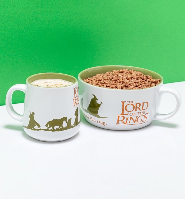 Lord Of The Rings Breakfast Set