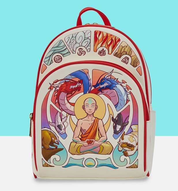 Loungefly Avatar Aang Meditation Mini Backpack