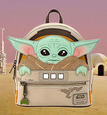 Loungefly Baby Yoda Star Wars The Mandalorian The Child Cradle Mini Backpack Loungefly Baby Yoda Star Wars The Mandalorian The Child Cradle Mini Backpack
