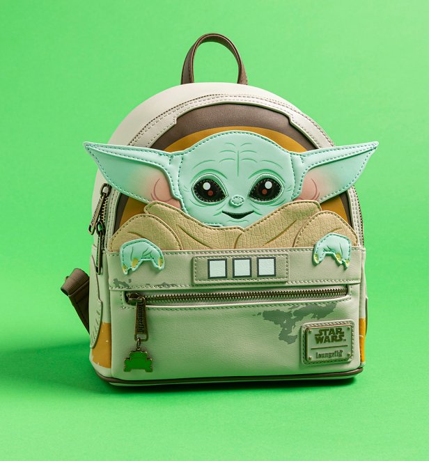 oungefly Baby Yoda Star Wars The Mandalorian The Child Cradle Mini Backpack