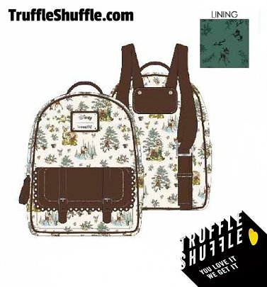 Loungefly Bambi Scenes Mini Backback Loungefly Bambi Scenes Mini Backback