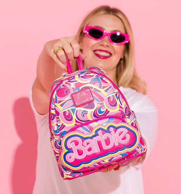 Loungefly Barbie All Over Print Mini Backpack