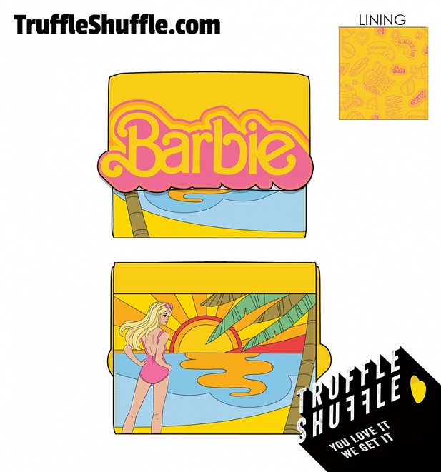 Loungefly Barbie Fun In The Sun Flap Wallet Loungefly Barbie Fun In The Sun Flap Wallet