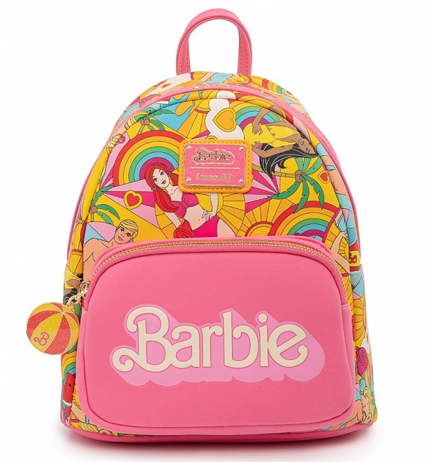 Loungefly Barbie Fun In The Sun Mini Backpack Loungefly Barbie Fun In The Sun Mini Backpack