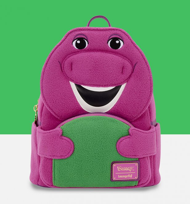 Loungefly Barney Mini Backpack