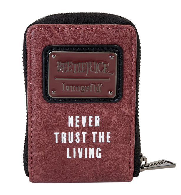 Loungefly Beetlejuice Handbook For The Recently Deceased Accordion Wallet