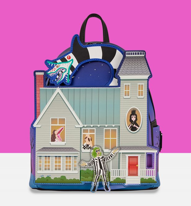 Loungefly Beetlejuice Mini Backpack Loungefly Beetlejuice Mini Backpack