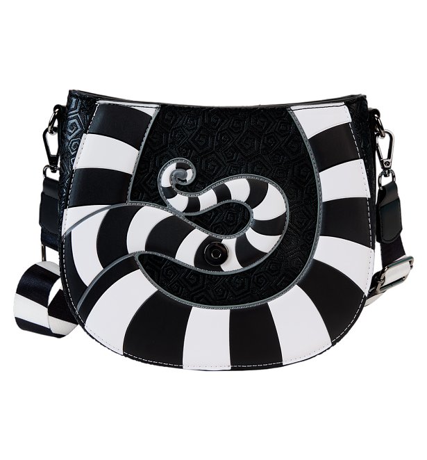 Loungefly Beetlejuice Chibi Cartera De Piel Sintética Con Es Loungefly Beetlejuice Chibi Cartera De Piel Sintética Con Es
