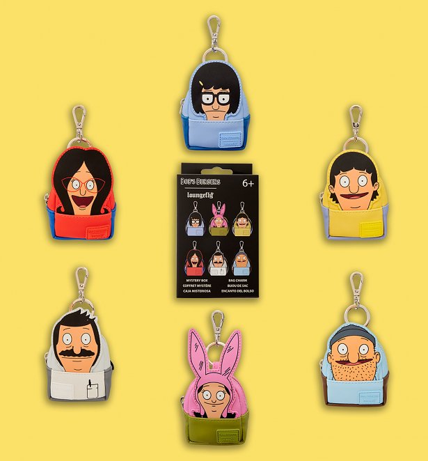 Loungefly Bob's Burgers Mystery Mini Backpack Keychain Charm