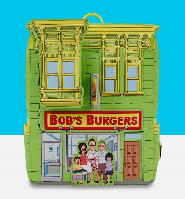 Loungefly Bob's Burgers Restaurant Mini Backpack