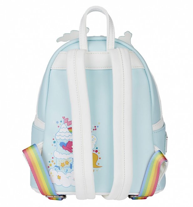 Loungefly Care Bears CareALot Castle Mini Backpack
