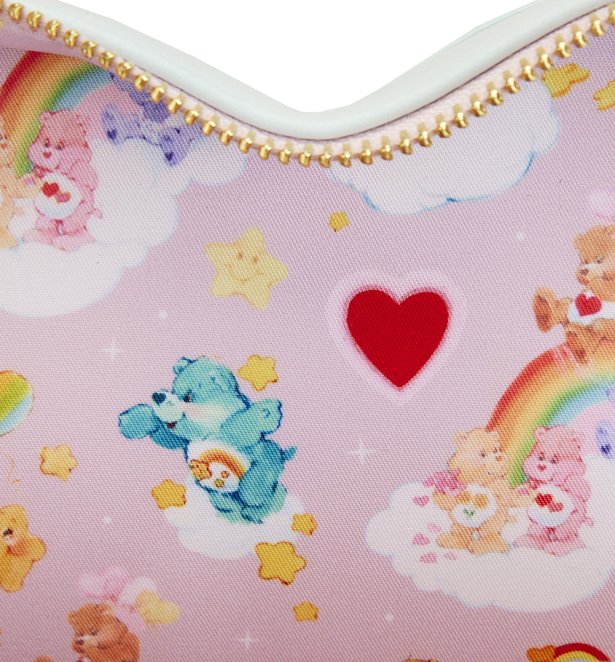Loungefly Care Bears Heart Cloud Party Crossbody Bag