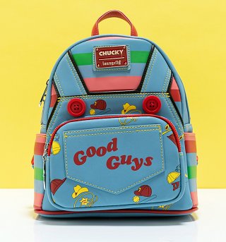 Loungefly Childs Play Chucky Cosplay Mini Backpack