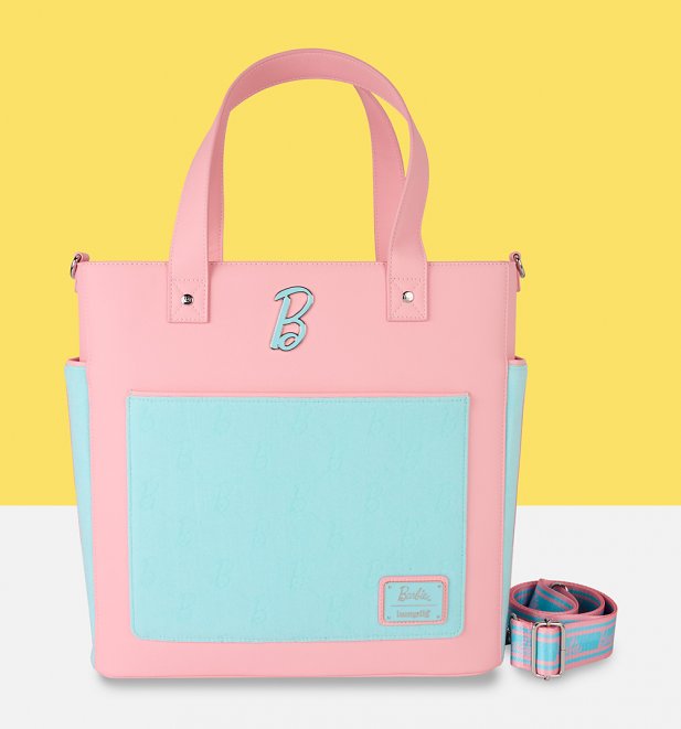Loungefly Classic Barbie Convertible Tote Bag Loungefly Classic Barbie Convertible Tote Bag