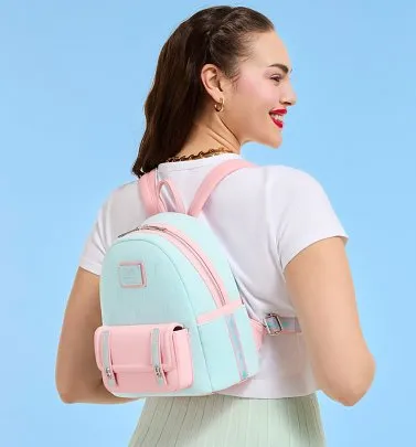 Loungefly Mattel Barbie The Movie Logo Mini Backpack
