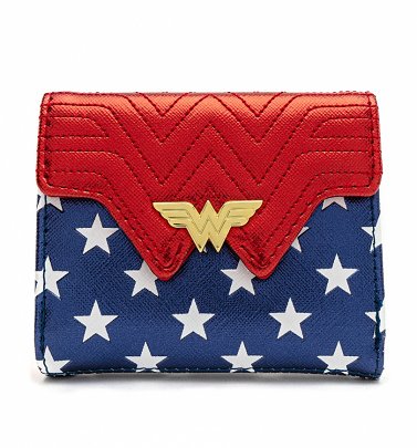 Loungefly DC Comics Wonder Woman Flap Wallet Loungefly DC Comics Wonder Woman Flap Wallet