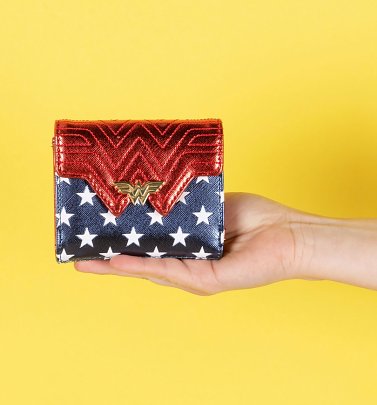 Loungefly DC Comics Wonder Woman Flap Wallet Loungefly DC Comics Wonder Woman Flap Wallet