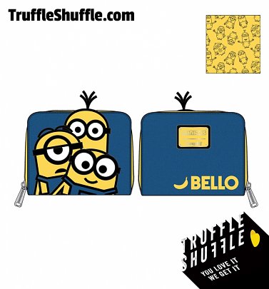Loungefly Despicable Me Minions Triple Minion Bello Zip Around Wallet Loungefly Despicable Me Minions Triple Minion Bello Zip Around Wallet