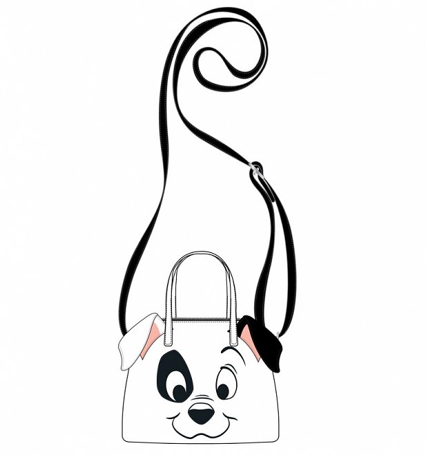 Loungefly Disney 101 Dalmatians 70th Anniversary Cosplay Crossbody Bag Loungefly Disney 101 Dalmatians 70th Anniversary Cosplay Crossbody Bag