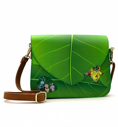 Loungefly Disney A Bugs Life Leaf Crossbody Bag Loungefly Disney A Bugs Life Leaf Crossbody Bag