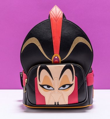 Loungefly Disney Aladdin Jafar Cosplay Mini Backpack Loungefly Disney Aladdin Jafar Cosplay Mini Backpack