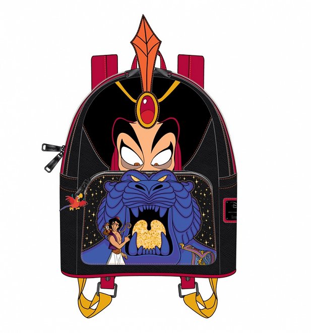 Loungefly Disney Aladdin Jafar Villains Scene Mini Backpack Loungefly Disney Aladdin Jafar Villains Scene Mini Backpack