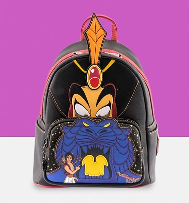 Loungefly Disney Aladdin Jafar Villains Scene Mini Backpack Loungefly Disney Aladdin Jafar Villains Scene Mini Backpack