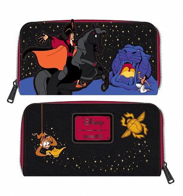 Loungefly Disney Aladdin Jafar Villains Scene Zip Around Wallet Loungefly Disney Aladdin Jafar Villains Scene Zip Around Wallet