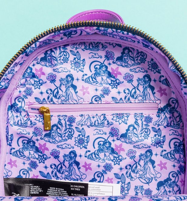 Loungefly Disney Aladdin Jasmine And Rajah Mini Backpack