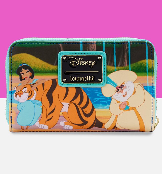 Loungefly Disney Aladdin Jasmine Princess Series Zip Around Wallet