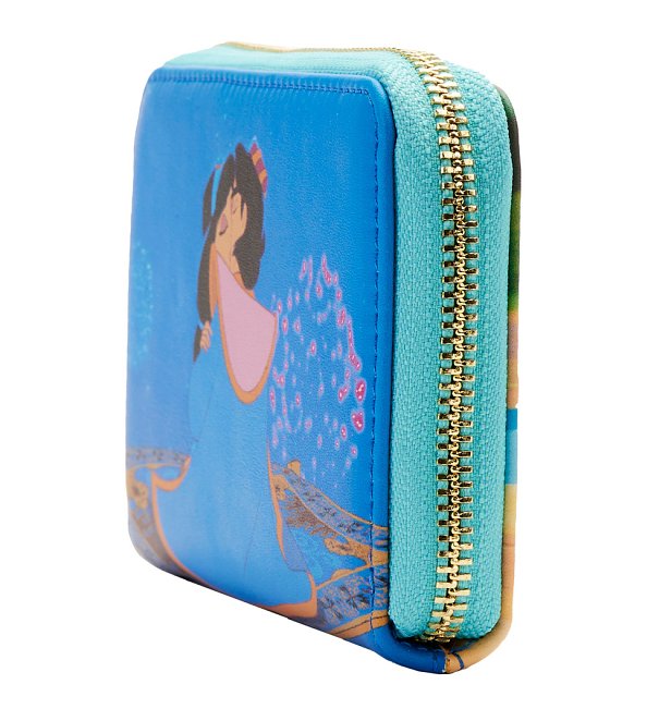 Loungefly Disney Aladdin Jasmine Princess Series Zip Around Wallet