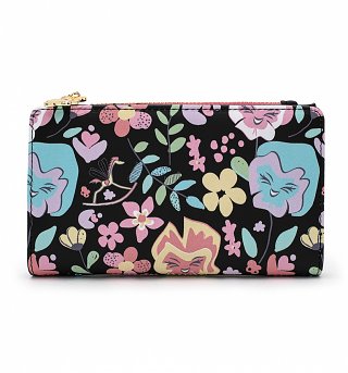 Loungefly Disney Alice In Wonderland Floral All Over Print Wallet Loungefly Disney Alice In Wonderland Floral All Over Print Wallet