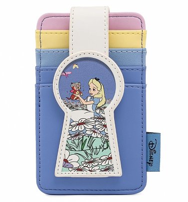 Loungefly Disney Alice In Wonderland Key Hole Card Holder Loungefly Disney Alice In Wonderland Key Hole Card Holder