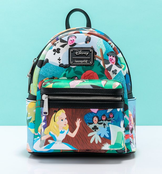 Loungefly Disney Alice In Wonderland Mary Blair Mini Backpack