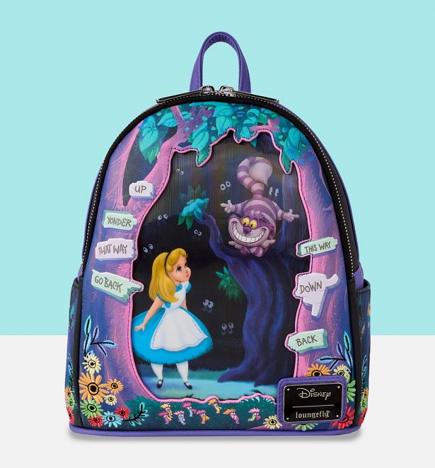 Loungefly Disney Alice In Wonderland Mini Backpack Loungefly Disney Alice In Wonderland Mini Backpack