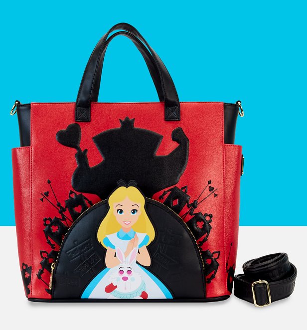 Loungefly Disney Alice in Wonderland Villains Convertible