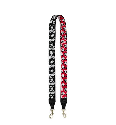 Loungefly Disney All Over Print Mickey Mouse Heads Reversible Bag Strap Loungefly Disney All Over Print Mickey Mouse Heads Reversible Bag Strap