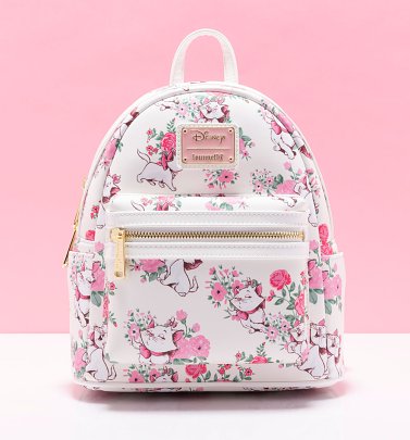 Loungefly Disney Aristocats Marie Floral All Over Print Mini Backpack