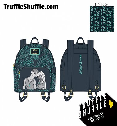 Loungefly Disney Atlantis 20th Anniversary Kida Milo Mini Backpack Loungefly Disney Atlantis 20th Anniversary Kida Milo Mini Backpack