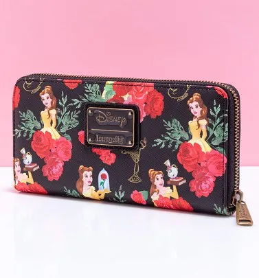 Beauty and the beast wallet loungefly clearance