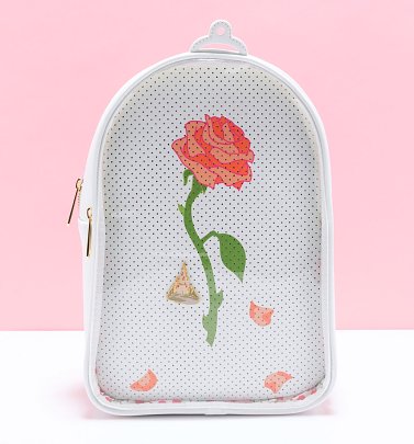 Loungefly Disney Beauty And The Beast Pin Collector Convertible Backpack Loungefly Disney Beauty And The Beast Pin Collector Convertible Backpack