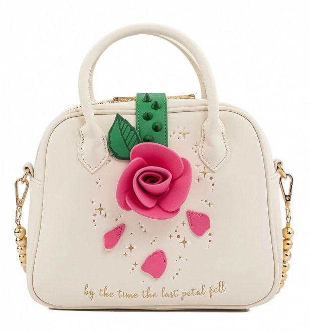 Loungefly Disney Beauty And The Beast Rose Crossbody Bag Loungefly Disney Beauty And The Beast Rose Crossbody Bag
