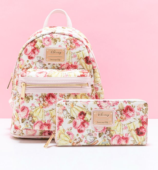 loungefly flower backpack