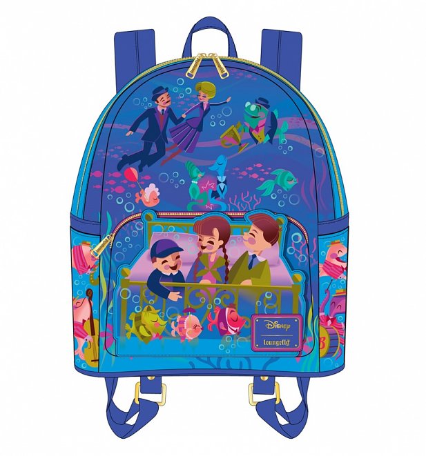 Loungefly Disney Bedknobs And Broomsticks Beautiful Briny Ballroom Mini Backpack Loungefly Disney Bedknobs And Broomsticks Beautiful Briny Ballroom Mini Backpack