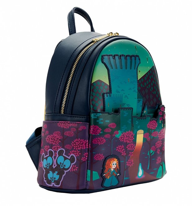 Loungefly Disney Brave Princess Castle Series Mini Backpack