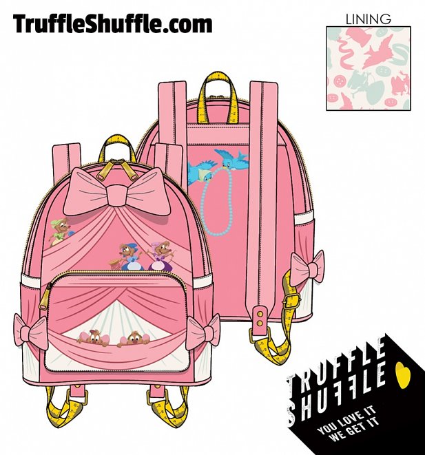 Loungefly Disney Cinderella 70th Anniversary Peek A Boo Mini Backpack Loungefly Disney Cinderella 70th Anniversary Peek A Boo Mini Backpack