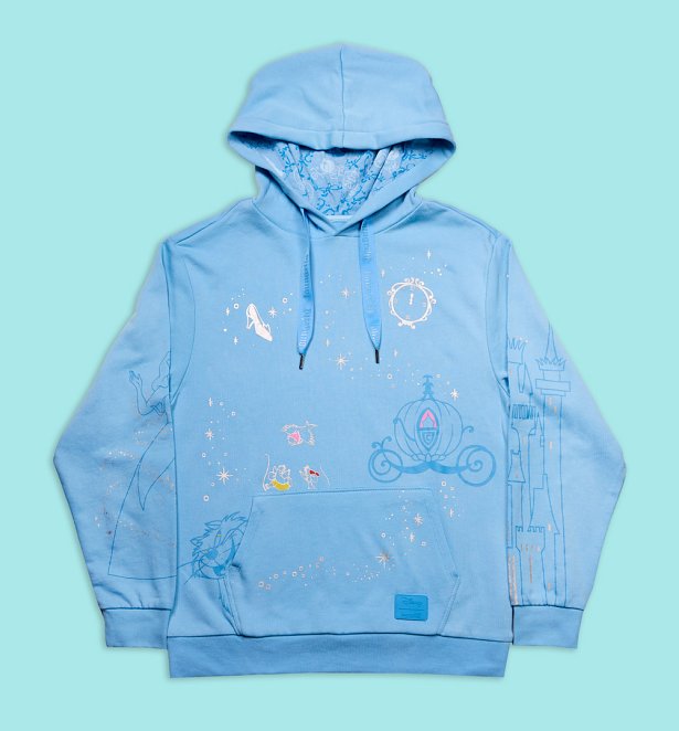 Loungefly Disney Cinderella 75th Anniversary Hoodie Loungefly Disney Cinderella 75th Anniversary Hoodie