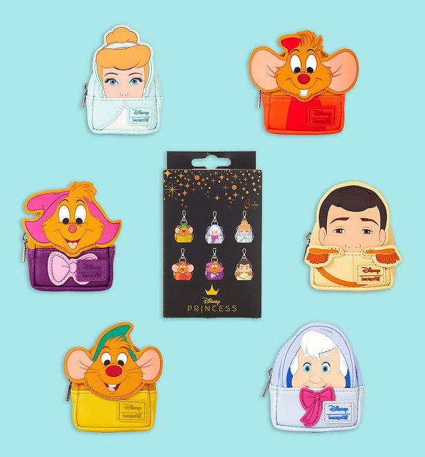 Loungefly Disney Cinderella 75th Anniversary Mystery Mini Backpack Bag Charm
