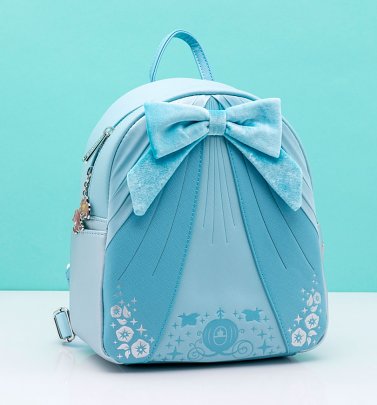 Loungefly Disney Cinderella Blue Dress Mini Backpack Loungefly Disney Cinderella Blue Dress Mini Backpack